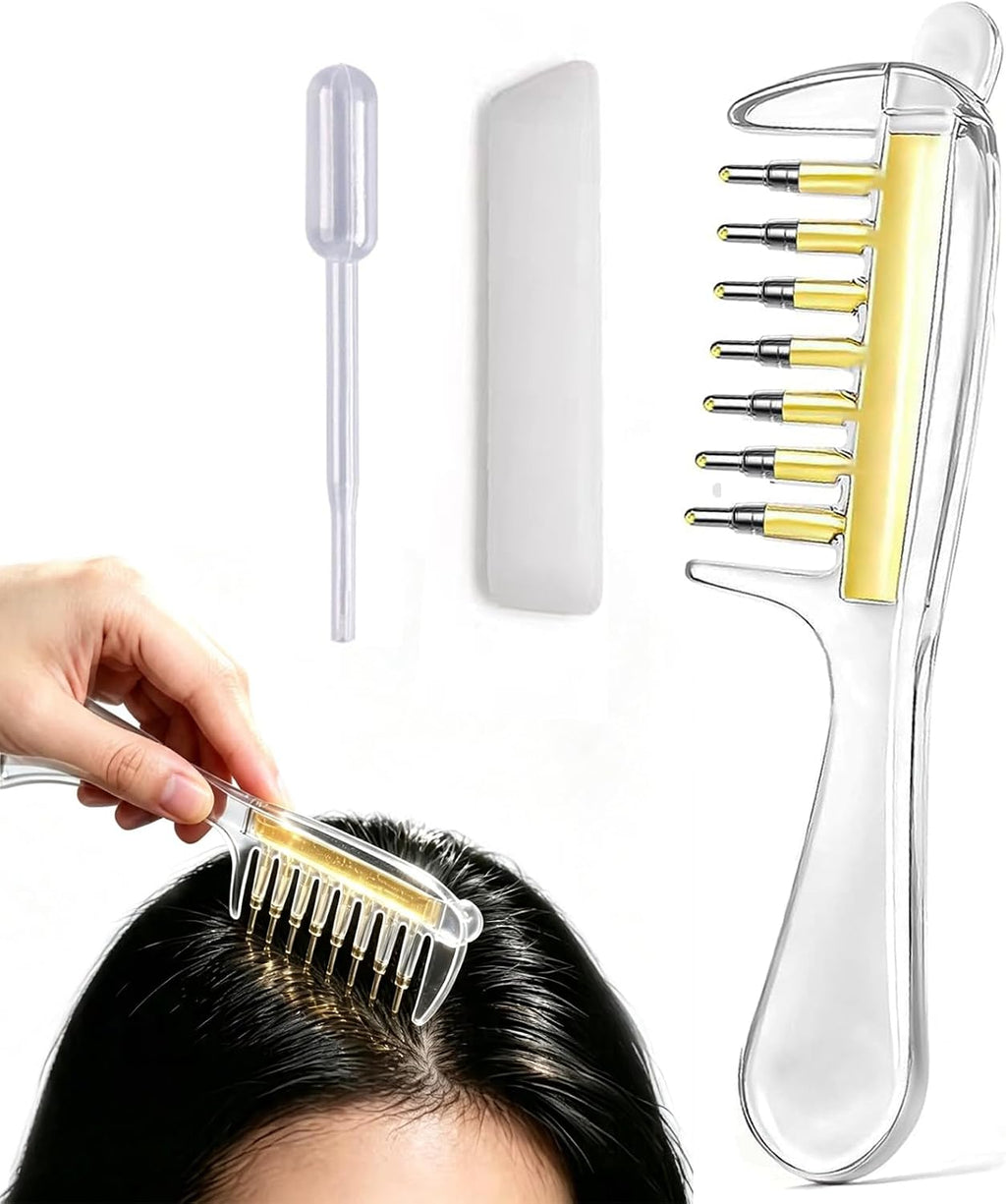 Scalp Essential Oil Comb, Hair Care Serum Applicator, Minoxidil Applicator